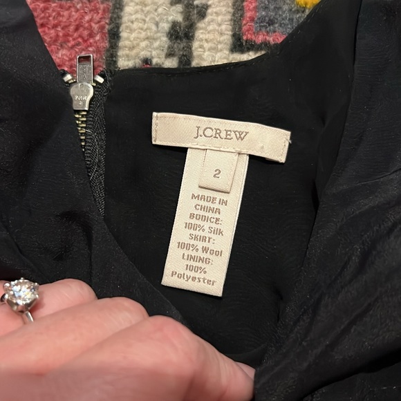 J. Crew Silk and Wool Dress - Picture 3 of 4